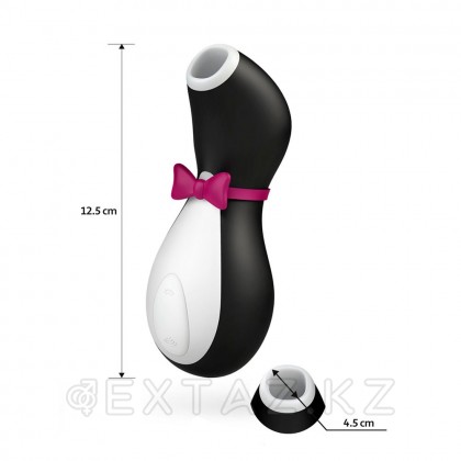 Массажер клитора Satisfyer Pro Penguin NG, черный от sex shop Extaz фото 6