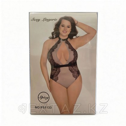 Тедди кружевной кірістіру және шокер (plus size) от sex shop Extaz фото 2