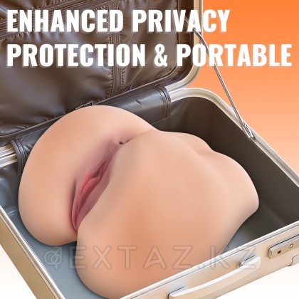 Шынайы Қос мастурбатор Ashley (қынап+анус) от sex shop Extaz фото 5