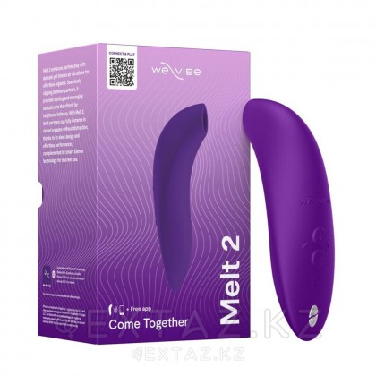 Байланыссыз клиторлық стимулятор We-Vibe Melt 2 күлгін от sex shop Extaz фото 2