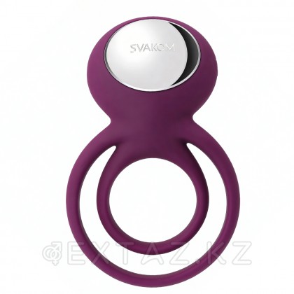 SVAKOM ұсынған Tammy күлгін Қос эрекциялық діріл сақинасы от sex shop Extaz