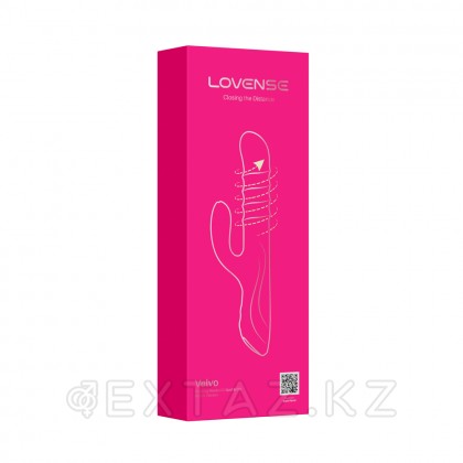 Velvo Lovense айналмалы шарлары бар қоян вибраторы от sex shop Extaz фото 8