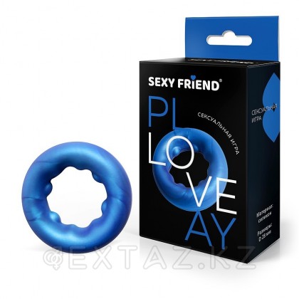 Sexy friend ' s love play эрекциялық сақинасы (28 мм.) көк от sex shop Extaz