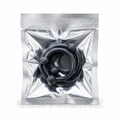 Эрекциялық силикон сақиналар жинағы (4 дана) от sex shop Extaz фото 4