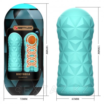 Компактный мастурбатор с внутренним стимулятором Victoria caspar - extaz.kz фото 6 Victoria Caspar ішкі стимуляторы барактам мастурбатор от sex shop Extaz фото 6