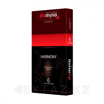 Domino Classic Harmony презервативтері, 6 дана от sex shop Extaz фото 2