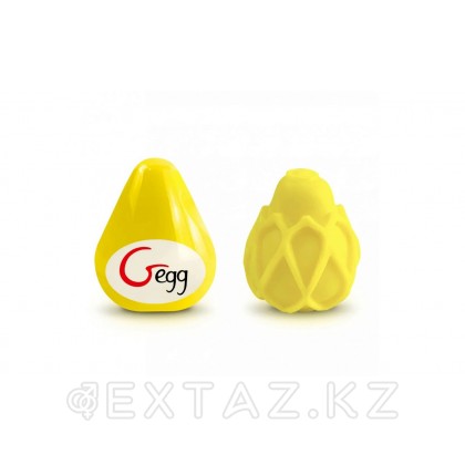 Gvibe Gegg сары-мастурбатор жұмыртқа, 6. 5х5 см (сары) от sex shop Extaz