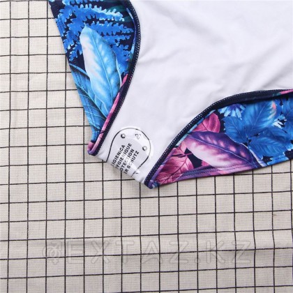 Купальник Flower Print Blue (3XL) от sex shop Extaz фото 2