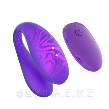 Amovibe күлгін қолданбасы арқылы басқарылатын tween + жұп вибраторы от sex shop Extaz