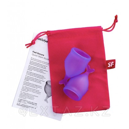 Набор менструальных чаш Satisfyer Feel Secure, 15 мл, 20 мл от sex shop Extaz фото 8