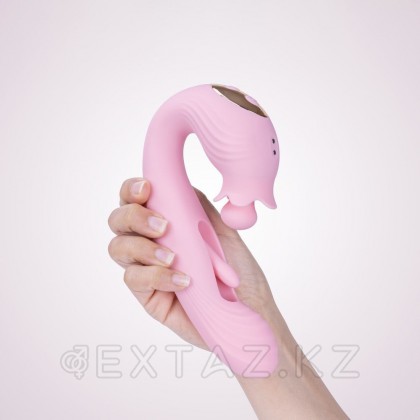 Вибратор Selove BellFlower розовый от sex shop Extaz фото 2