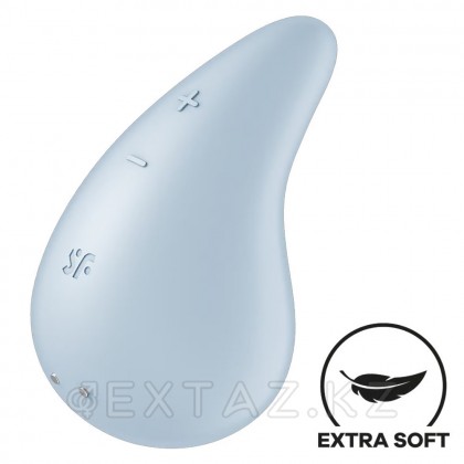 Satisfyer Dew Drop көк клиторальды шағын вибратор от sex shop Extaz фото 2