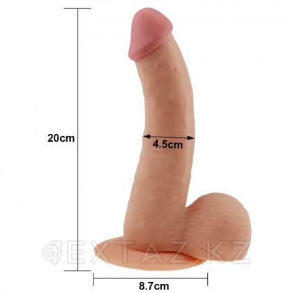 Ultra Soft Dude Dildo Ұсынылды (20*4.5) от sex shop Extaz фото 2