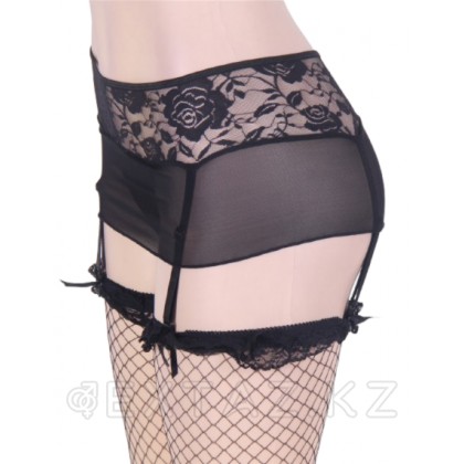 Sexy Lace Black шұлық белдігі (XL) от sex shop Extaz