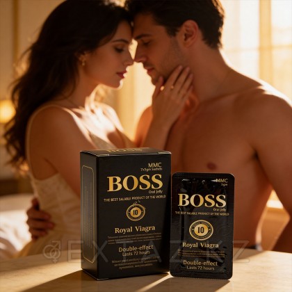 Boss Royal viagra қоздырғыш гелі от sex shop Extaz фото 3