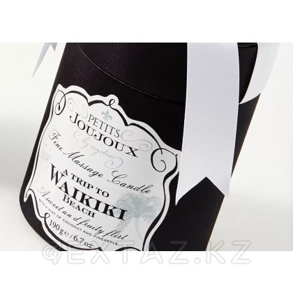 PETITS JOUJOUX Массажная свеча WAIKIKI BEACH пина колада 190 гр. - extaz.kz фото 2 PETITS JOUJOUX WAIKIKI Beach массаж шамы пина колада 190 гр. от sex shop Extaz фото 2