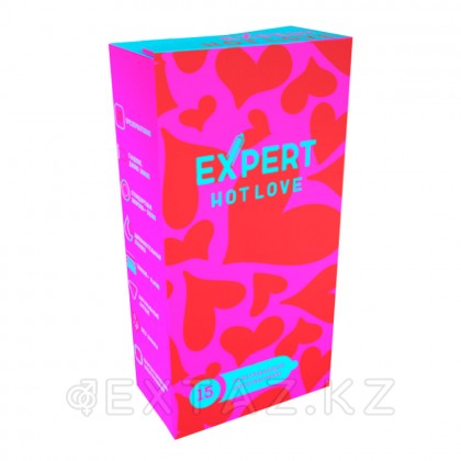 EXPERT Hot love презервативтері, жылыту әсері бар, 15 дана от sex shop Extaz фото 2