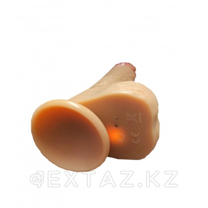 Реалистичный вибратор с пультом ДУ (21 см.) от sex shop Extaz фото 3