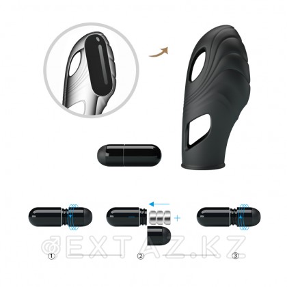 Мини вибратор на палец 