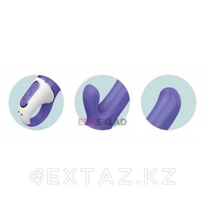Вибратор-кролик Satisfyer Vibes - Magic Bunny, 17.5 см от sex shop Extaz фото 2
