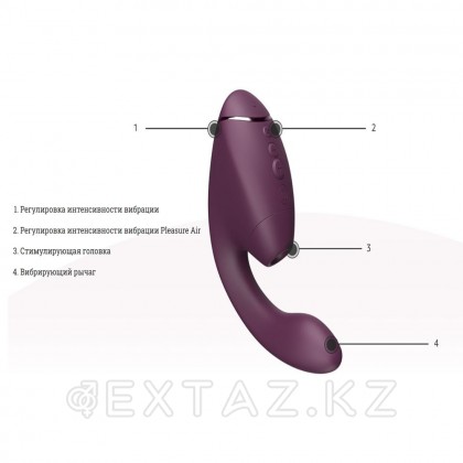 Womanizer Next Duo байланыссыз клиторальды стимулятор, қызғылт от sex shop Extaz фото 10