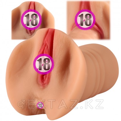 Шынайы мастурбатор DeepReal от sex shop Extaz фото 3