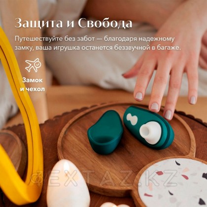 Womanizer Liberty 2 контактісіз клиторлық стимулятор, қою көгілдір от sex shop Extaz фото 13