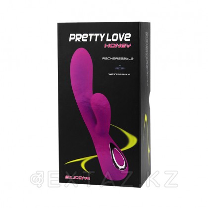 Вибратор со стимулятором клитора 