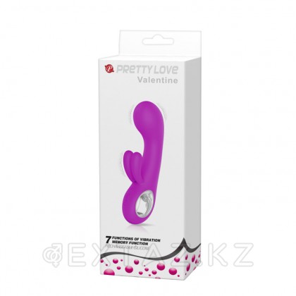 Силиконовый вибратор Valentine со стимуляцией клитора от sex shop Extaz