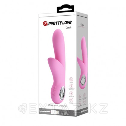 Вибратор со стимуляцией клитора Carol от sex shop Extaz