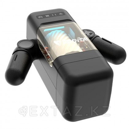 Amovibe ұсынған Game Cup (қара) инновациялық мастурбатор роботы от sex shop Extaz фото 10