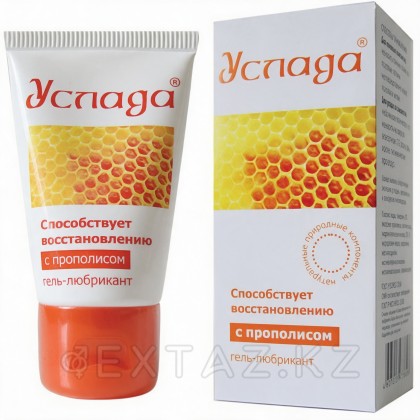 Прополис қосылған любрикант Услада гелі 30г от sex shop Extaz фото 2
