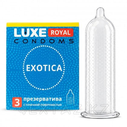Luxe Royal Exotica презервативтері (3 дана) от sex shop Extaz