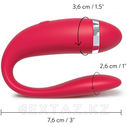 WE-VIBE Special Edition Вибратор красный на батарейках от sex shop Extaz фото 6