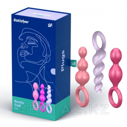 Booty call Satisfyer анальды ойыншықтар жиынтығы түрлі түсті от sex shop Extaz фото 4