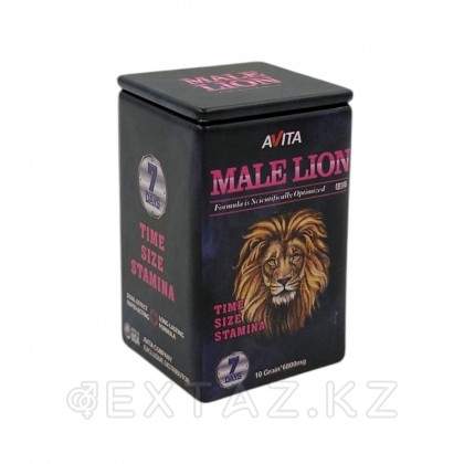 Еркектерге арналған Male Lion қоздырғышы (10 таблетка) от sex shop Extaz фото 2