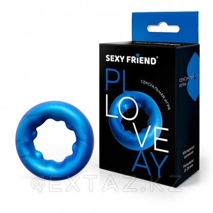 Sexy friend ' s love play эрекциялық сақинасы (28 мм.) көк от sex shop Extaz фото 4