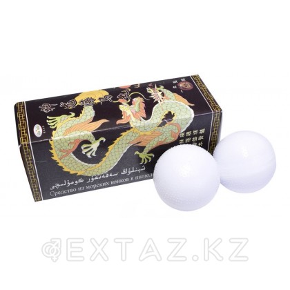 Возбудитель для мужчин Шэньлун с водорослями, 3 шарика от sex shop Extaz