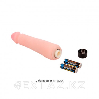 Шынайы вибратор (23,5×4,3 см) от sex shop Extaz фото 4