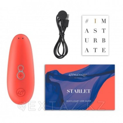 Бесконтактный клиторальный стимулятор Womanizer Starlet 2 коралловый от sex shop Extaz фото 3
