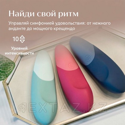 Клиторлық вибратор Womanizer vibe қою қызғылт от sex shop Extaz фото 18