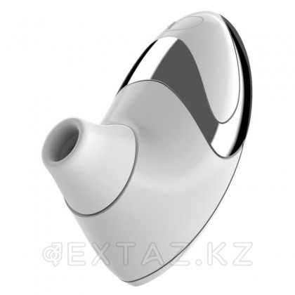 Бесконтактный клиторальный стимулятор Womanizer Pro белый от sex shop Extaz фото 2