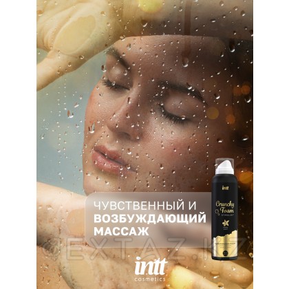 Intt Crunchy көбік-массаж көбігі, 100 мл (ваниль) от sex shop Extaz фото 3