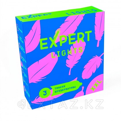 EXPERT Light XXL презервативтері, ультра жұқа, үлкейтілген, 3 дана от sex shop Extaz фото 3