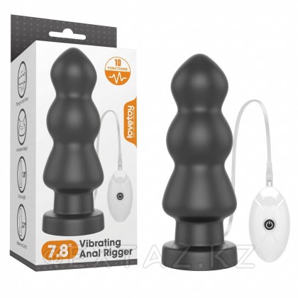 Үлкен анальная вибровтулка Rigger қашықтан басқару пульті (20 * 7) от sex shop Extaz фото 2