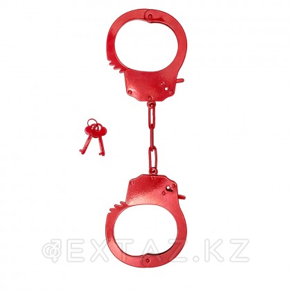 Қызыл түсті болат кісендер be Mine, One Size от sex shop Extaz