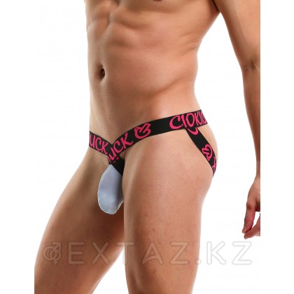 Fuck o ' clock белые арналған сексуалды трусики Ақ (XL) от sex shop Extaz фото 4