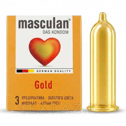 Презервативтер Masculan Ultra Gold №3 от sex shop Extaz