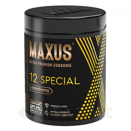 MAXUS Special X-Edition нүктелі қырлы презервативтер 12 дана. от sex shop Extaz