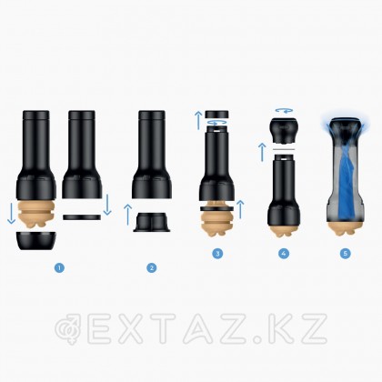 Kiiroo мастурбаторына арналған Power Blow v2 интерактивті қондырмасы от sex shop Extaz фото 9